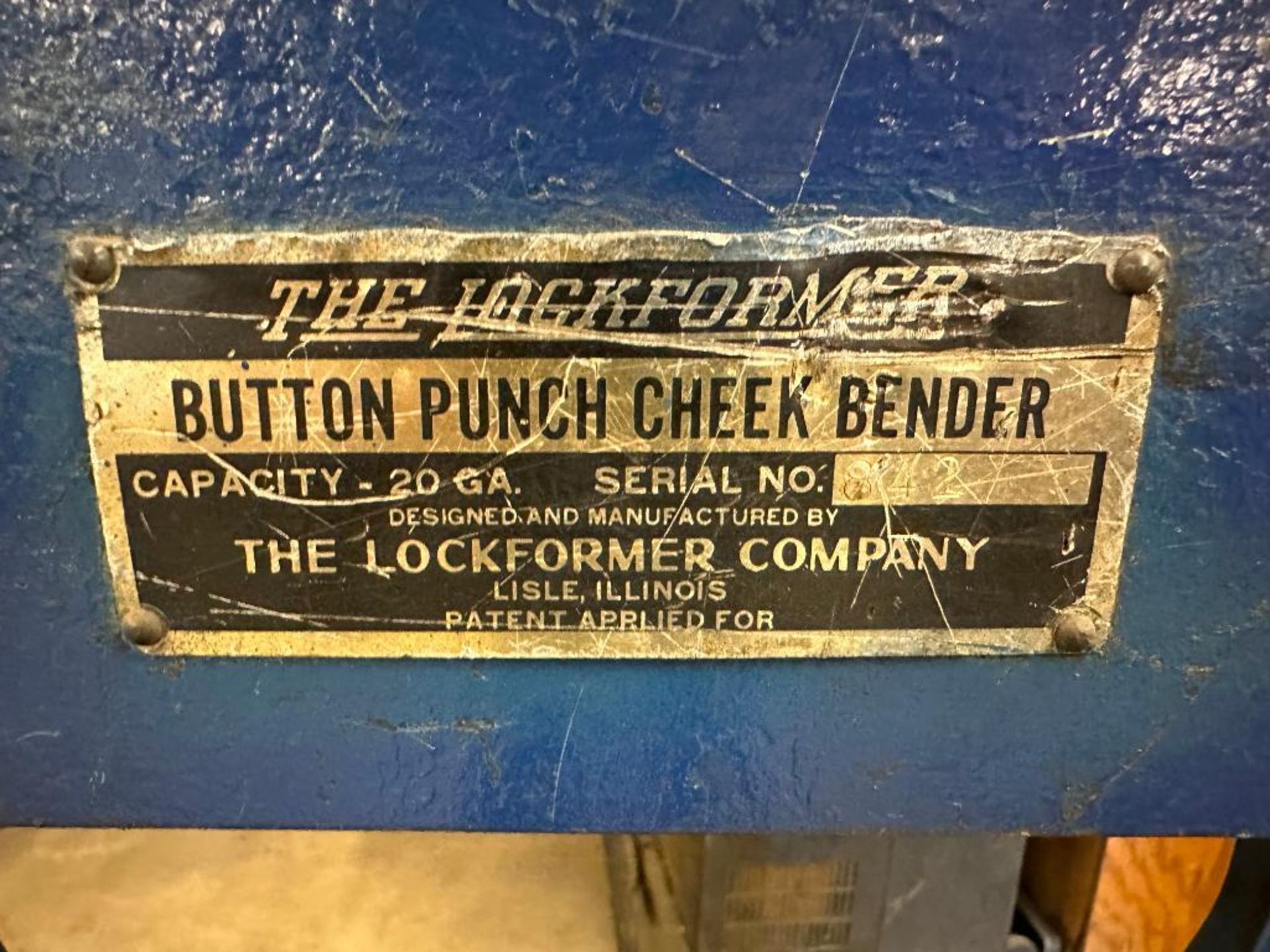 20 GAUGE BUTTON PUNCH CHEEK BENDER - Image 2 of 6