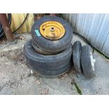 ASSORTED SPARE WHEELS