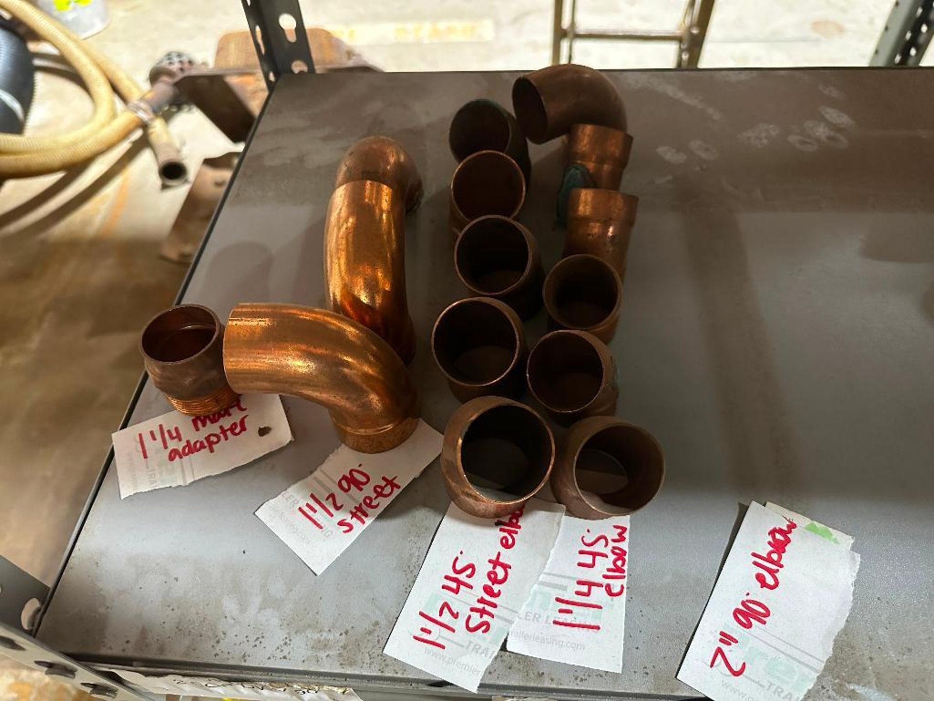 LARGE GROUP OF ASSORTED COPPER PIPE - Image 2 of 12