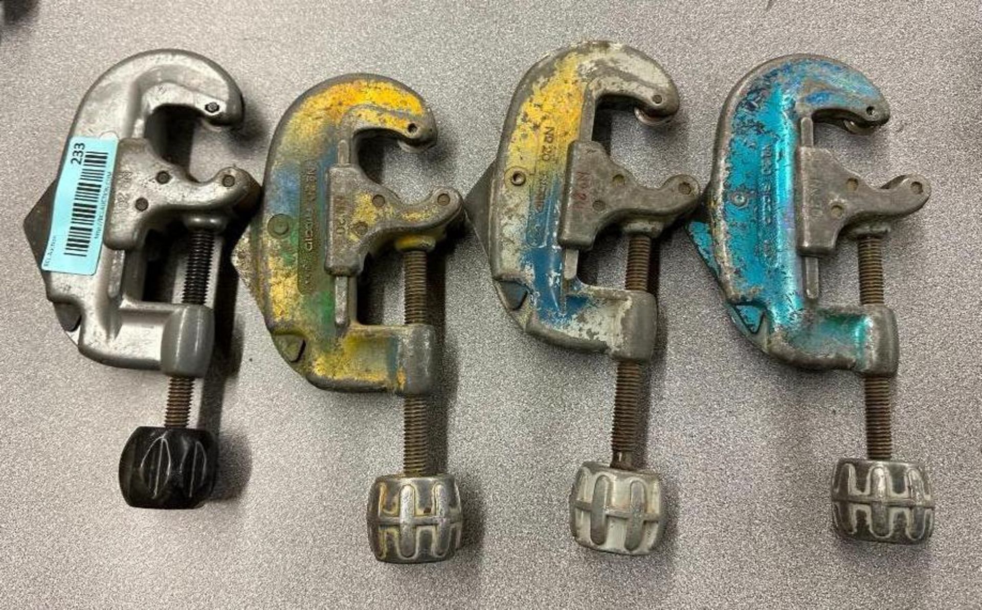 (4) PIPE CUTTERS