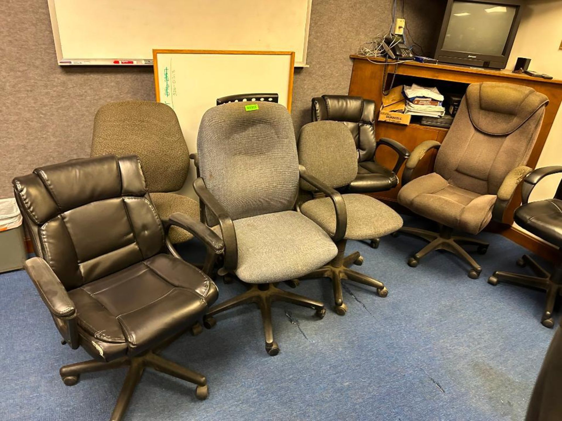 ASSORTED OFFICE CHAIRS AS SHOWN - Image 2 of 2