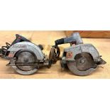 (2) ELECTRIC CIRCULAR SAWS