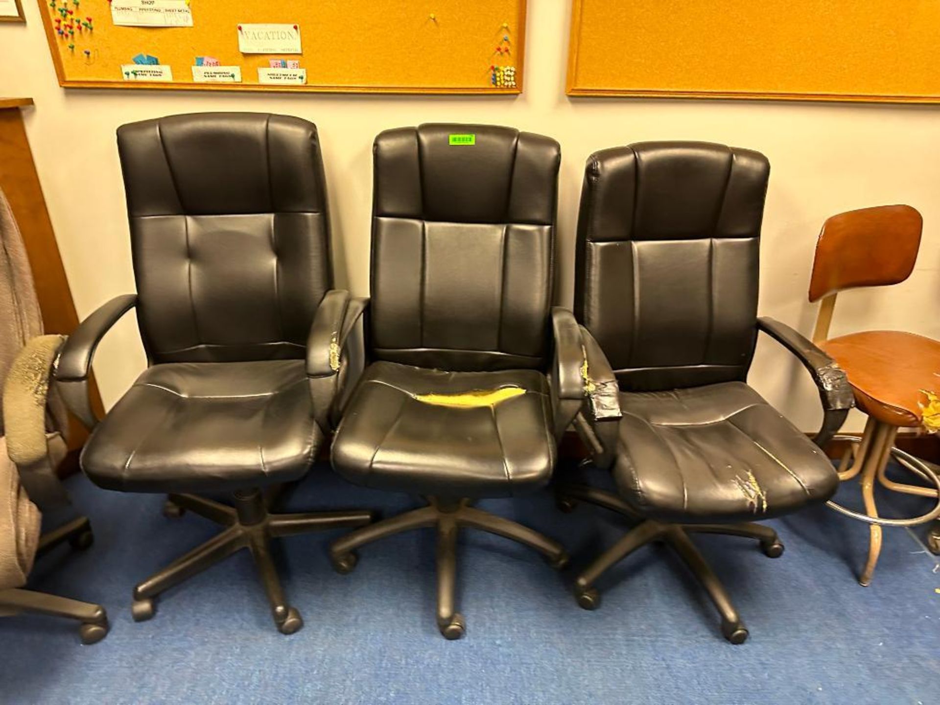 ASSORTED OFFICE CHAIRS AS SHOWN - Image 2 of 2