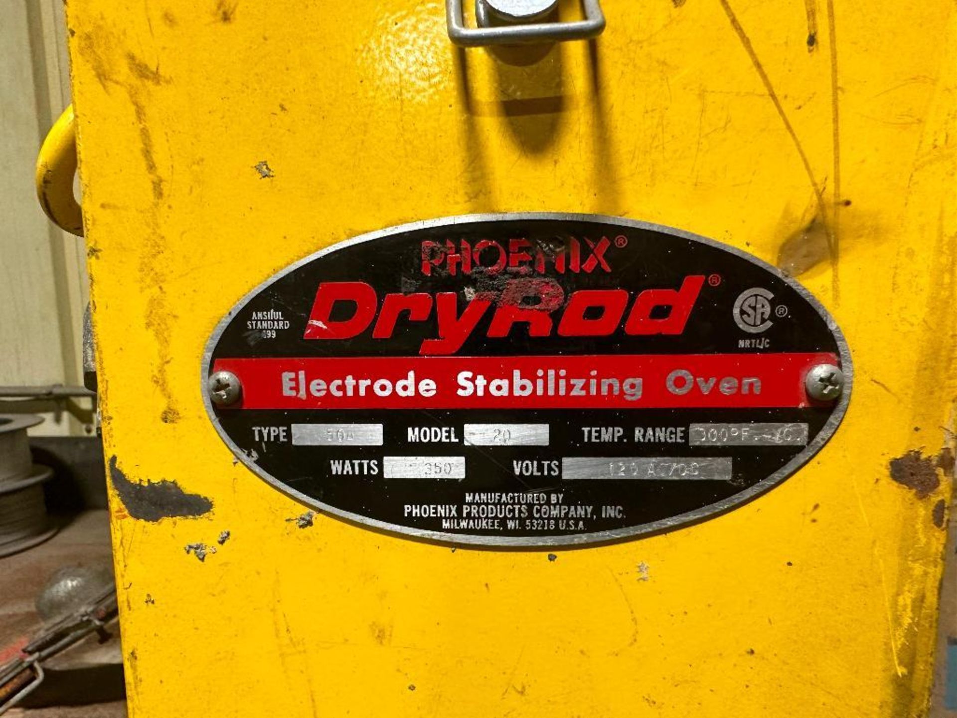 PHOENIX DRY ROD ELECTRODE STABILIZING OVEN - Bild 3 aus 3