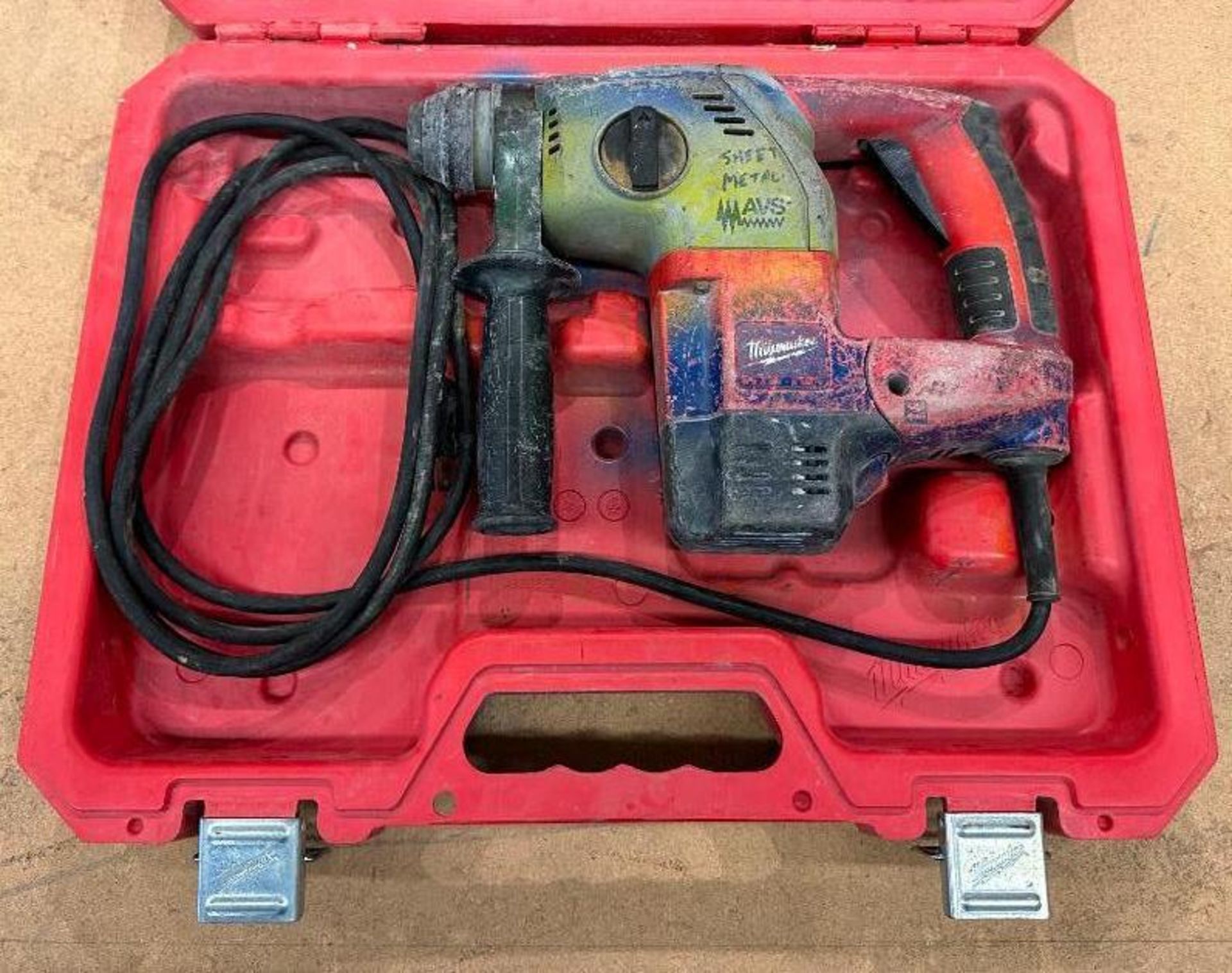 ELECTRIC ROTARY HAMMER WITH CASE