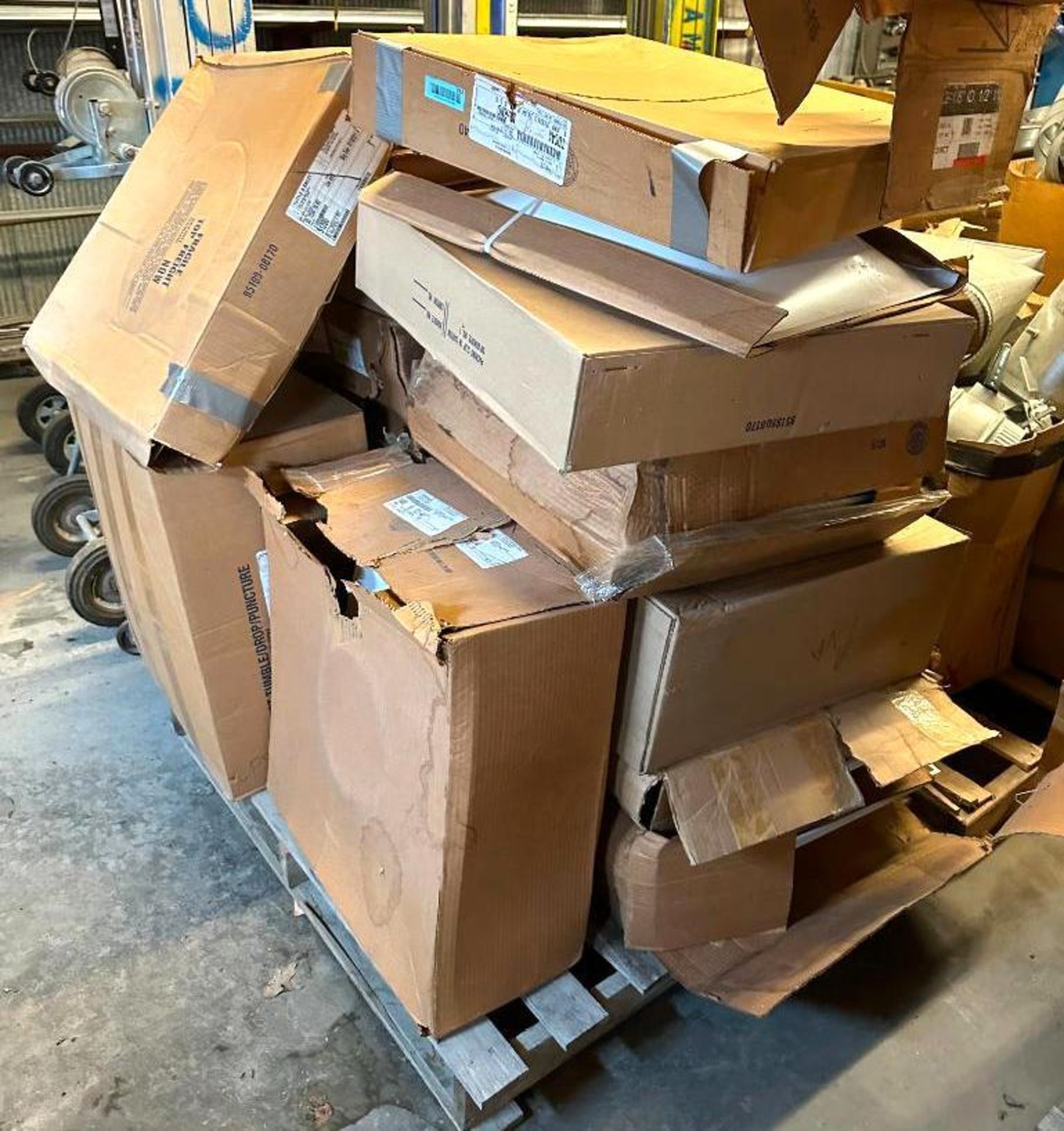 PALLET OF HVAC VENTS AS SHOWN