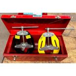 (2) ULTRA CLAMPS WITH CASE