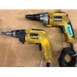 (2) ELECTRIC VSR SCREWDRIVERS