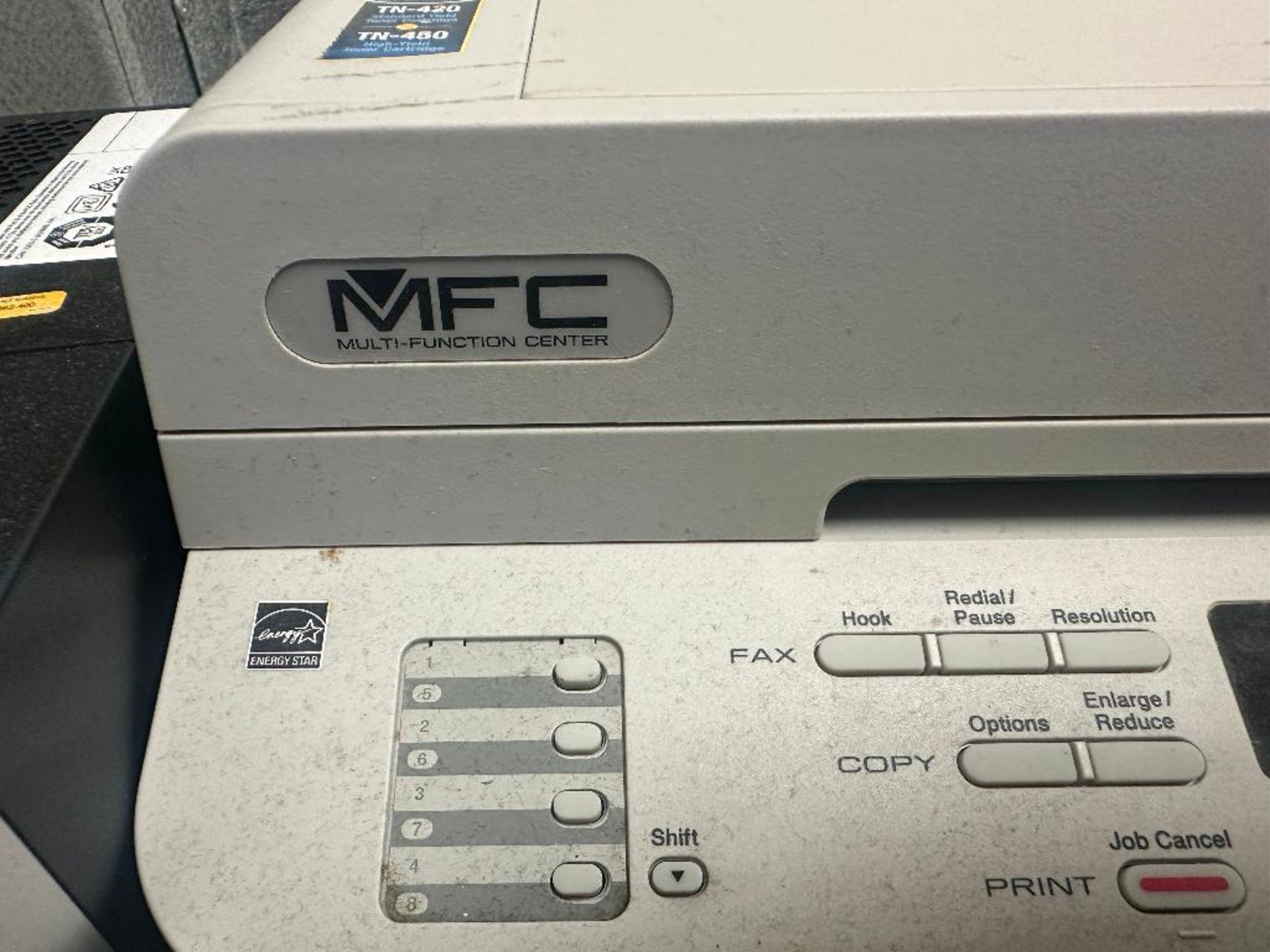 DESCRIPTION BROTHER MFC 7380N ALL IN ONE PRINTER BRAND / MODEL: BROTHER LOCATION 7399 O'Connor Drive - Image 2 of 2