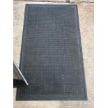 DESCRIPTION 5' X 3' HEAVY DUTY RUBBER TRAFFIC MAT. SIZE 5' X 3 LOCATION 180 East Whitestone Blvd #16