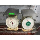 DESCRIPTION (2) ASSORTED ACCU WEIGH PORTION SCALES THIS LOT IS: SOLD BY THE PIECE LOCATION 7399 O'Co