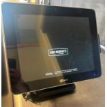 DESCRIPTION (2) TERMINAL NCR TOUCH SCREEN POINT OF SALE SYSTEM W/ BACK OFFICE COMPUTER AND DONGLE. A