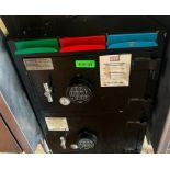 DESCRIPTION TWO COMPARTMENT SAFE W/ DIGITAL COMBO PAD. ADDITIONAL INFORMATION BCL HAS THE COMBINATIO