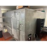 DESCRIPTION 20' X 10' TWO COMPARTMENT WALK IN COOLER W/ STAINLESS FLOOR. ADDITIONAL INFORMATION BCL