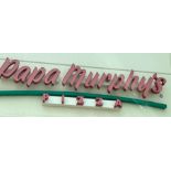 DESCRIPTION 16' " PAPA MURPHY'S PIZZA " STORE FRONT LIGHTED SIGN. ADDITIONAL INFORMATION PROFESSIONA