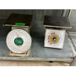 DESCRIPTION (2) ASSORTED ACCU WEIGH PORTION SCALES THIS LOT IS: SOLD BY THE PIECE LOCATION �5017 Tea