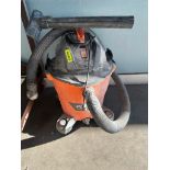 DESCRIPTION RIDGID 16 GALLON WET / DRY SHOP VAC BRAND / MODEL: RIDGID LOCATION SHOP MIDDLE QTY 1