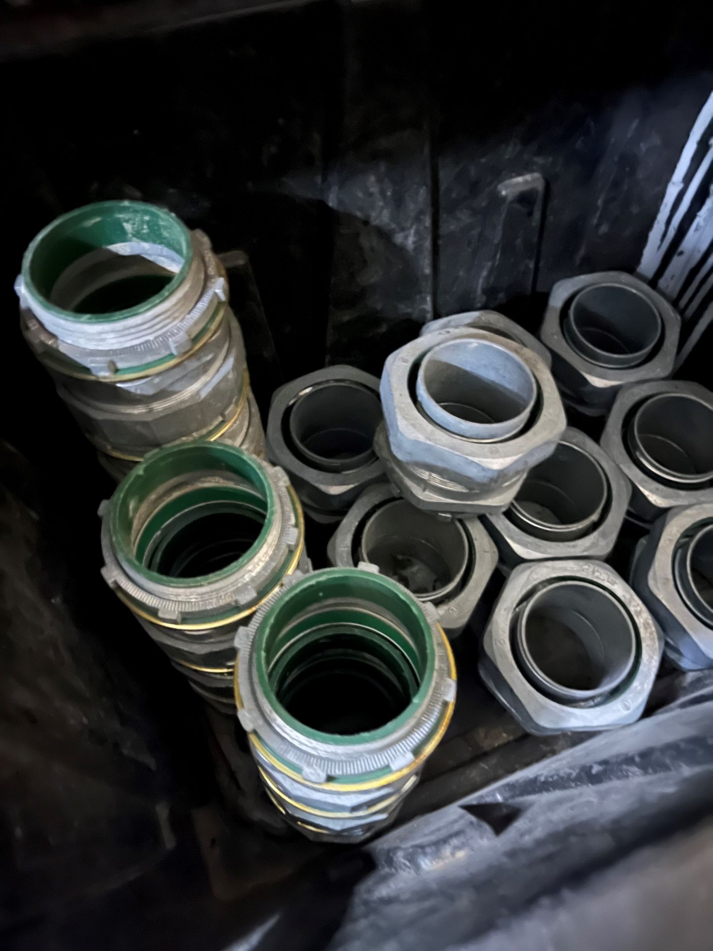 4 Shelves of Conduit Bodies, Fittings, springs, Covers - Image 13 of 13