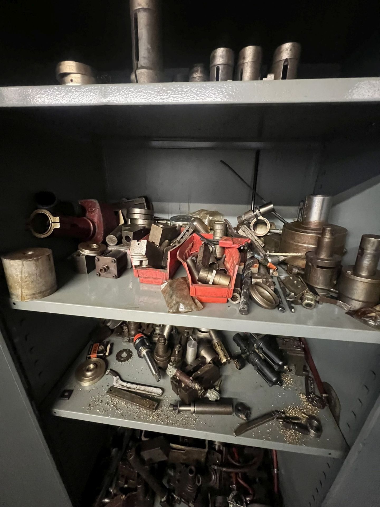 6ft Metal Storage Cabinet & Contents of Dies, Tooling - Image 3 of 5
