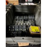 5 Totes of Breakers, Eaton, SquareD, GEHE