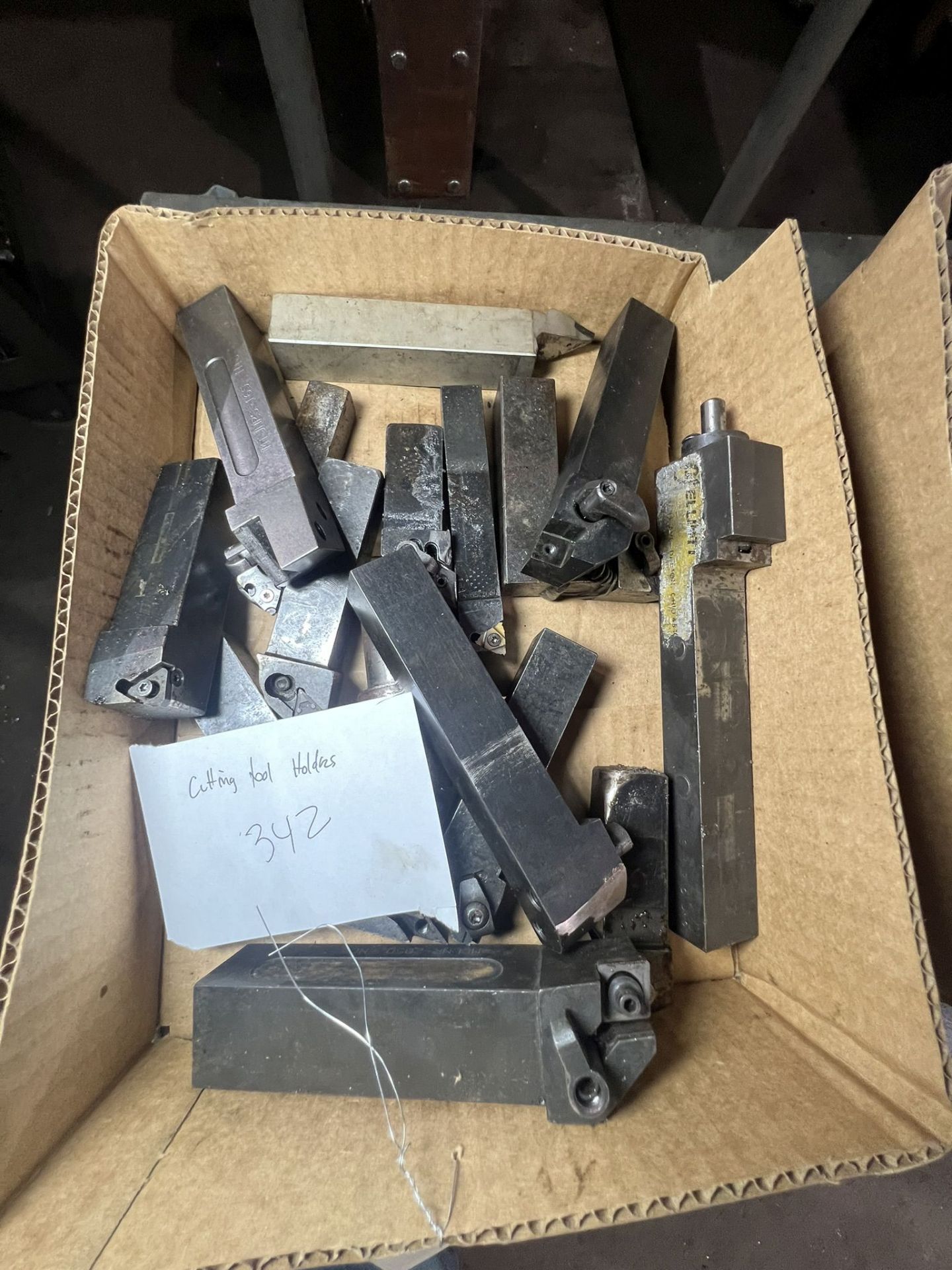 Box of Cutting Tool Holders