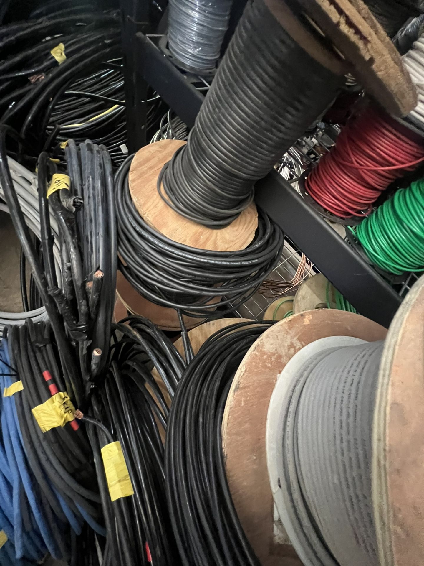 Misc Spools of Cabling, Wire - Image 4 of 4