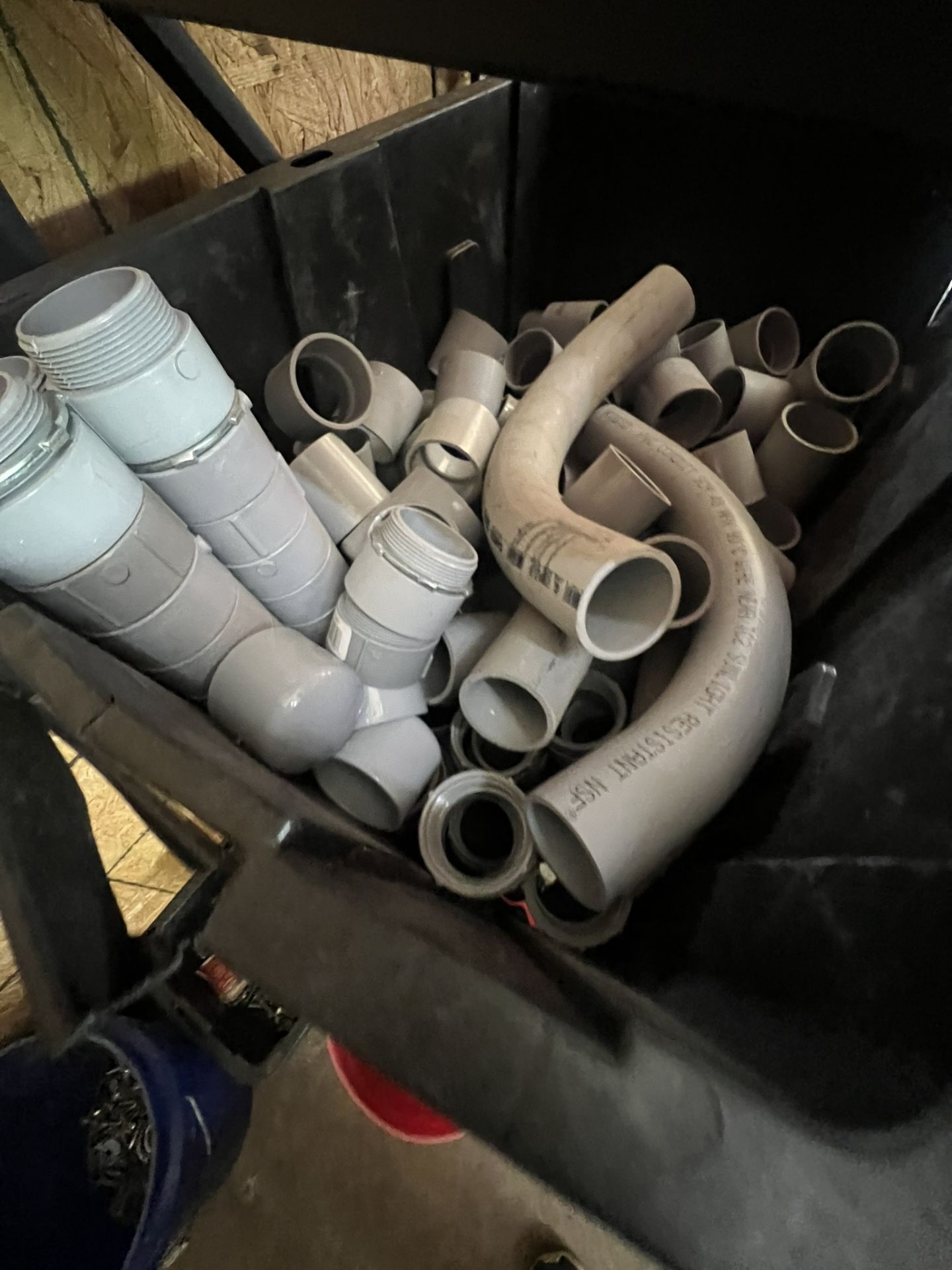 2 Shelves of PVC Fittings & Cement - Image 3 of 4