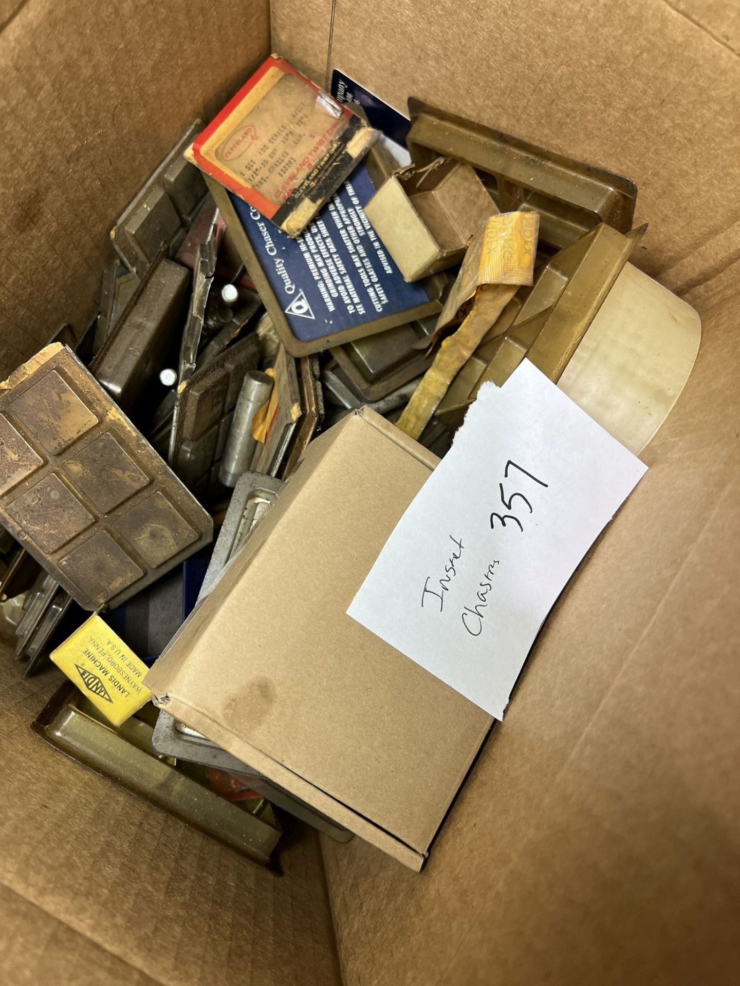 Box of Misc. Cutting Tools