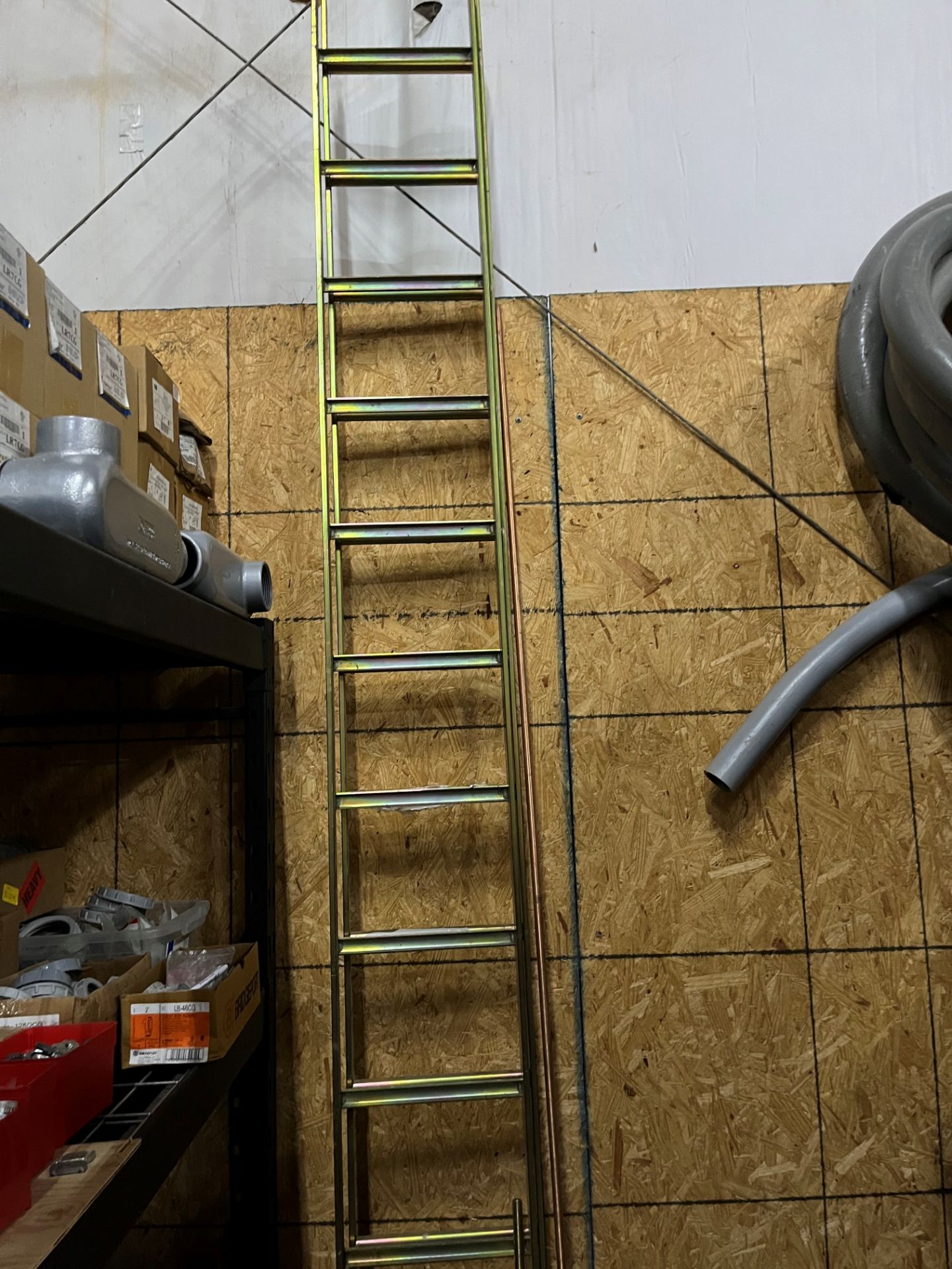 (2) 10ft Cable Ladders, Copper Grounding Rod, All Thread