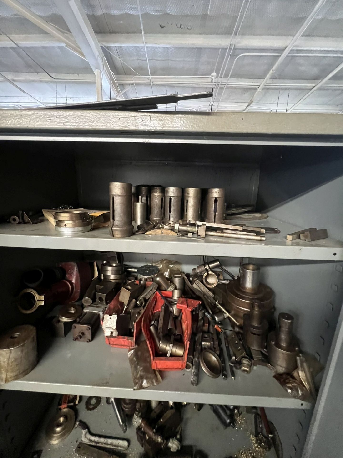 6ft Metal Storage Cabinet & Contents of Dies, Tooling - Image 2 of 5