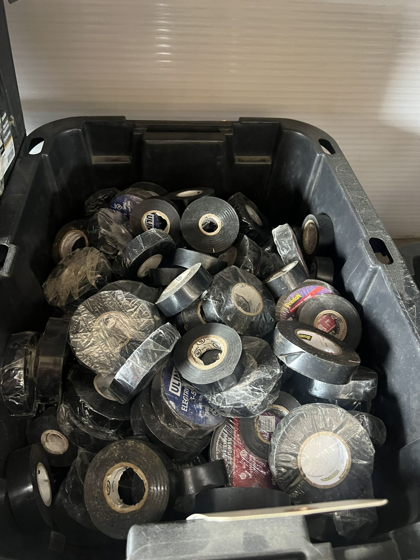Tote of Vinyl Electrical Tape