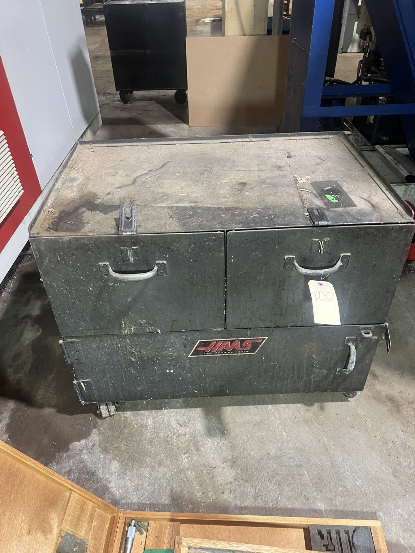 Haas Work Box on Casters