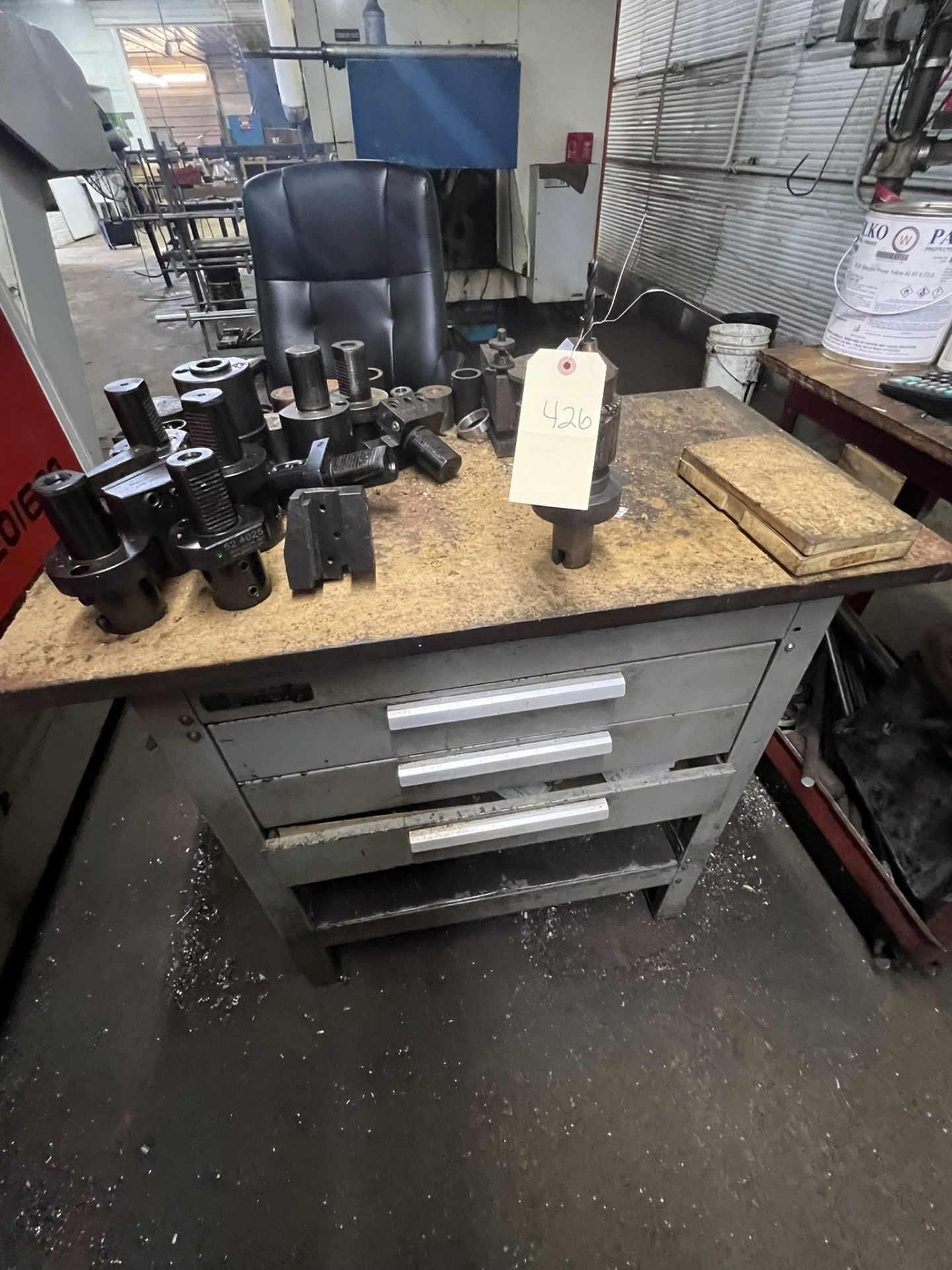 Tool Chest & Tooling, previously used with Excel Model SL-400/600