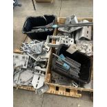 Pallet of Crossover Plates, All Thread, Pole Mount Kits