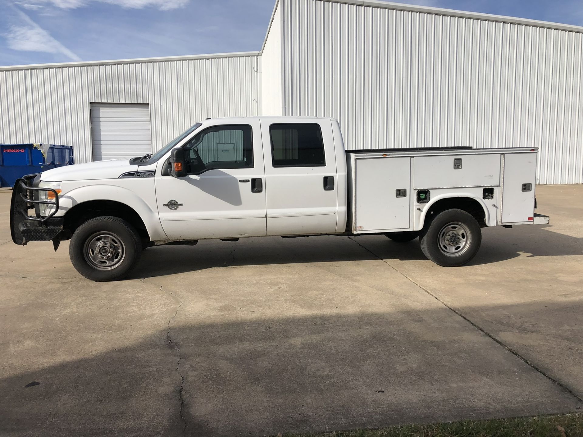 2014 Ford F350 Super Duty Diesel, 4 Door with Knapheide Bed, new motor @150,000 miles truck has a - Image 2 of 5