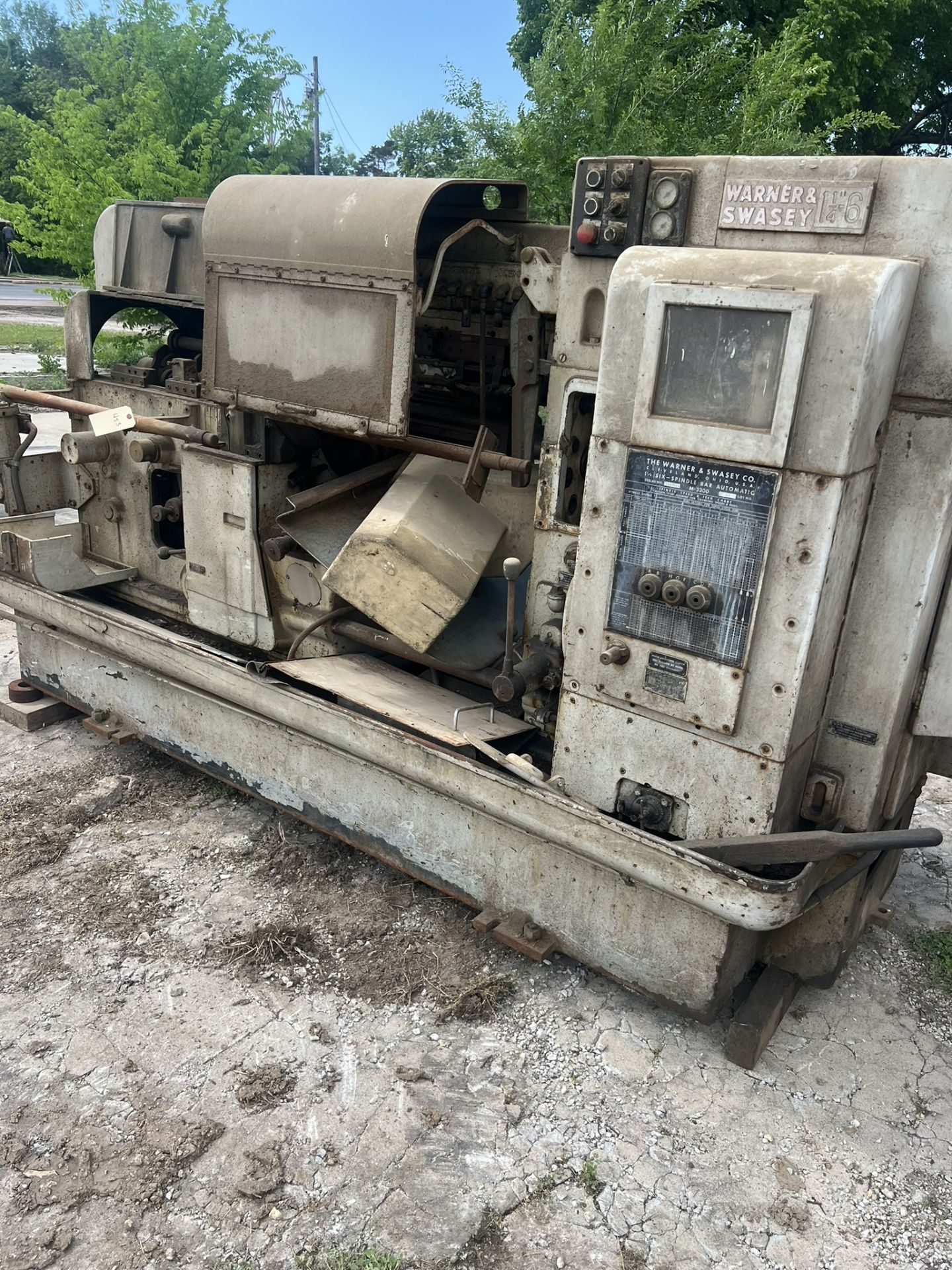 Warner & Swasey M-3300, probably parts machine only