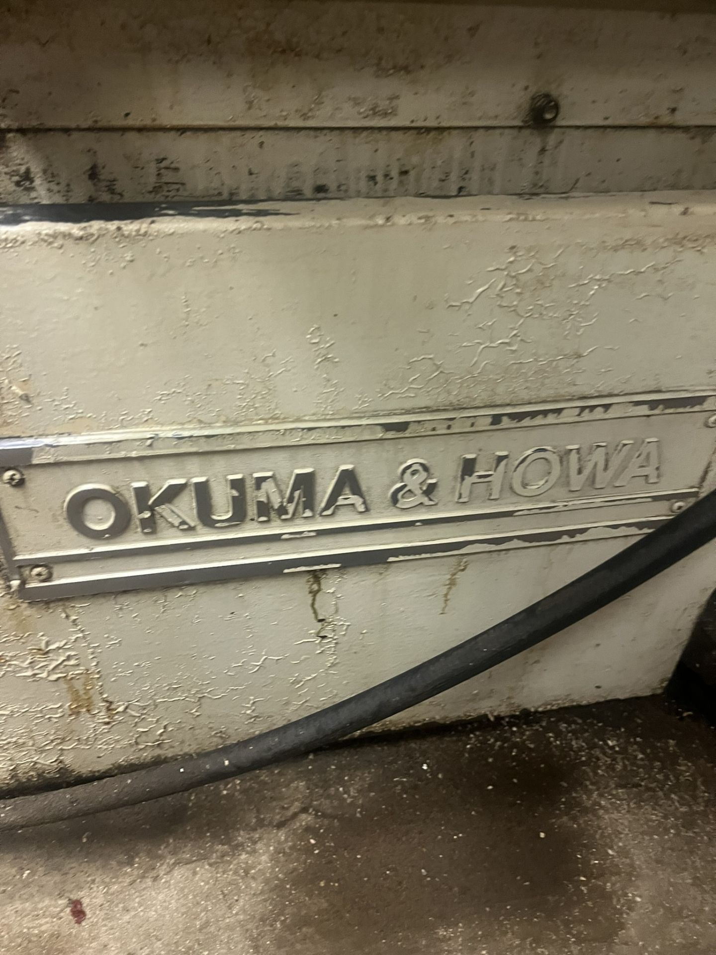 Okuma & Howa ACT-2SP-3T Model 25P-3, Serial #08110 with Enomoto Chip Conveyor, Powers On - Image 4 of 10
