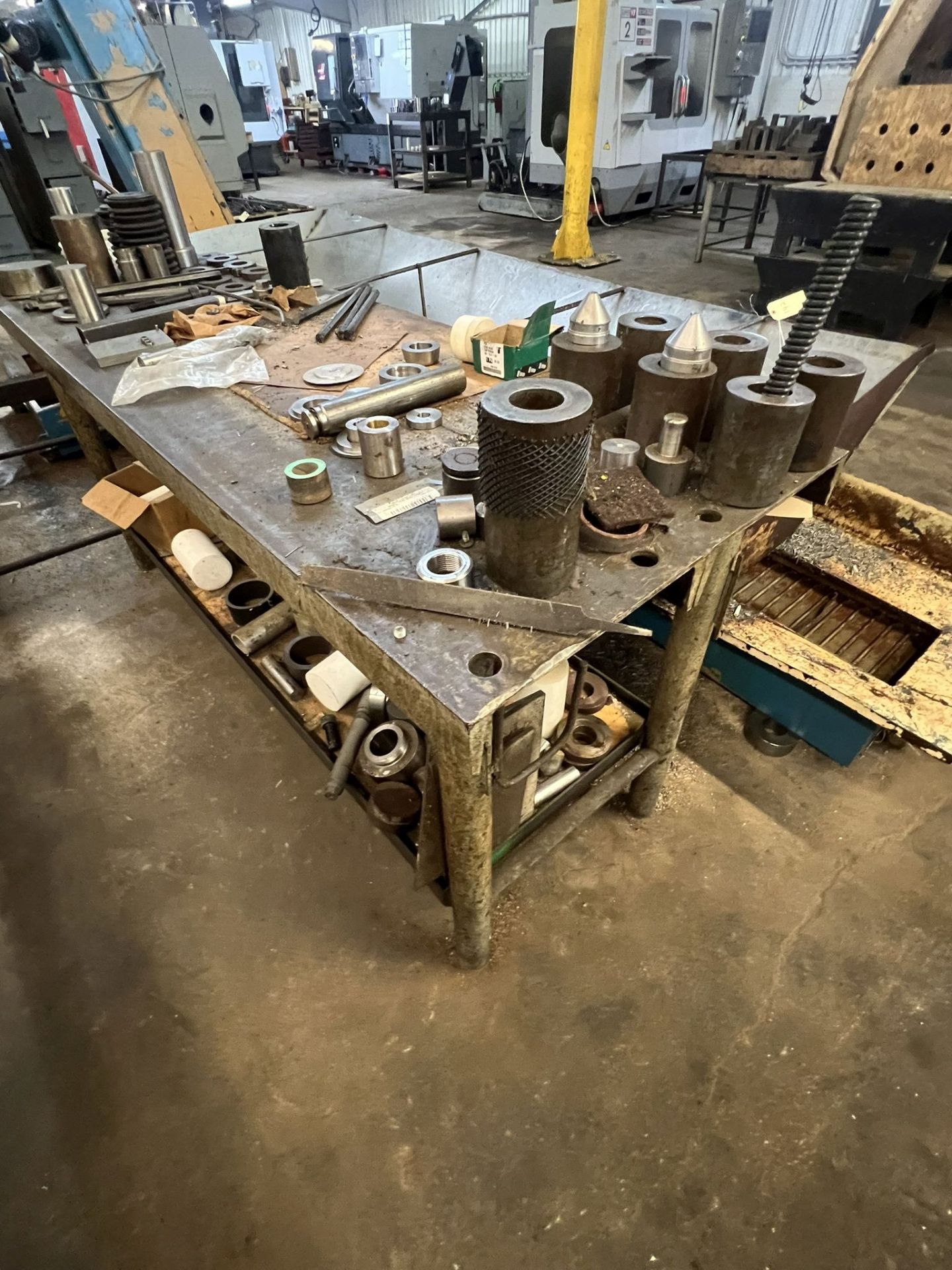 Metal Work Bench & Contents of Tooling