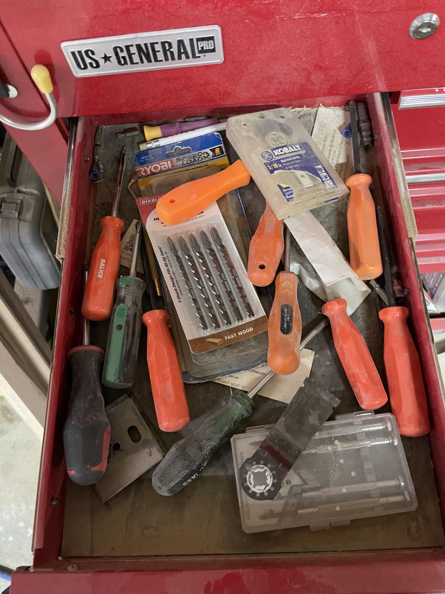 US General Rolling Tool Box with Contents - Image 3 of 10