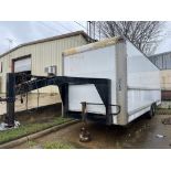 2003 24ft Gooseneck Enclosed Trailer VIN: ST599508SPLA