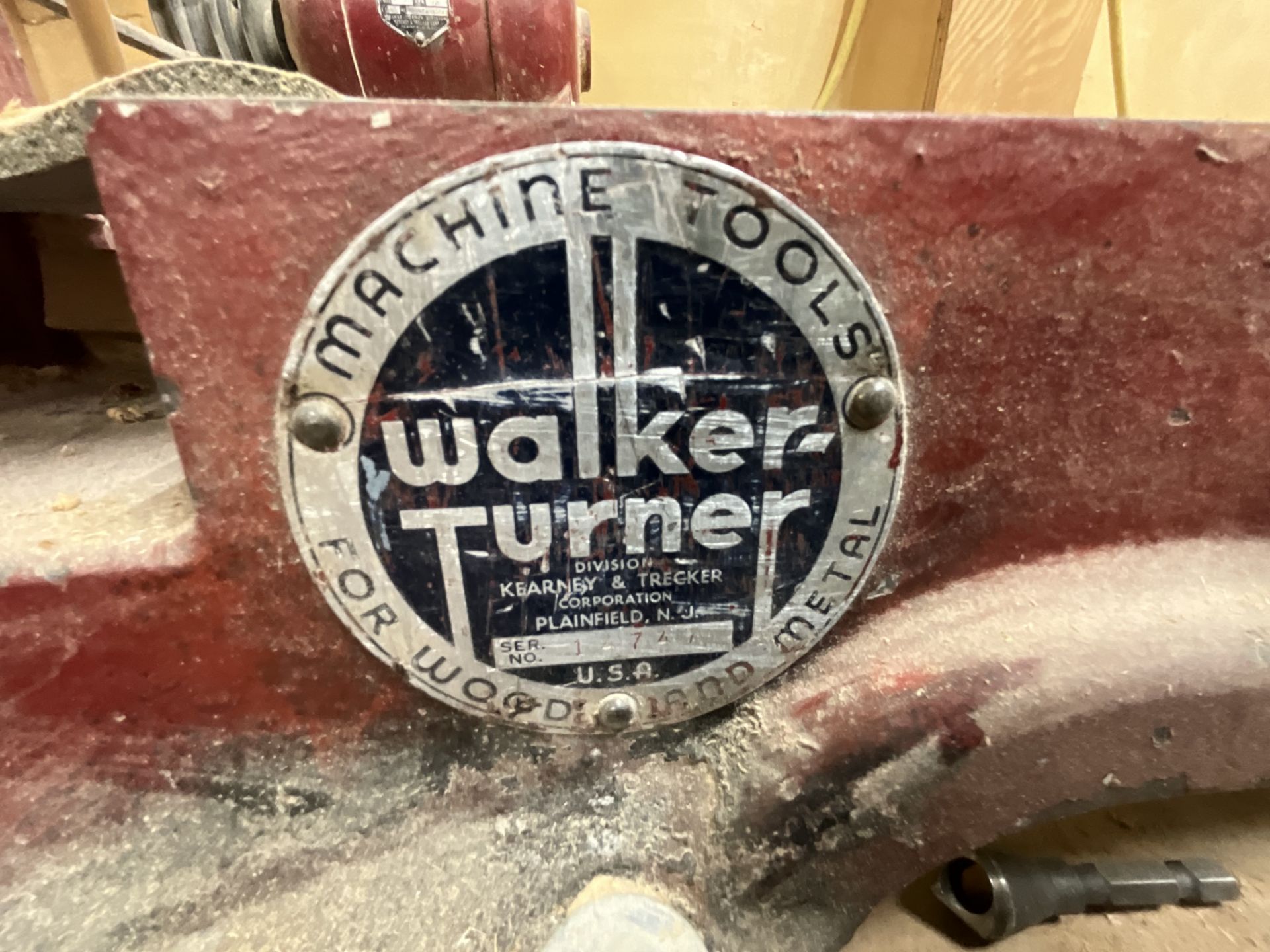 Walker Turner Lathe with Tools