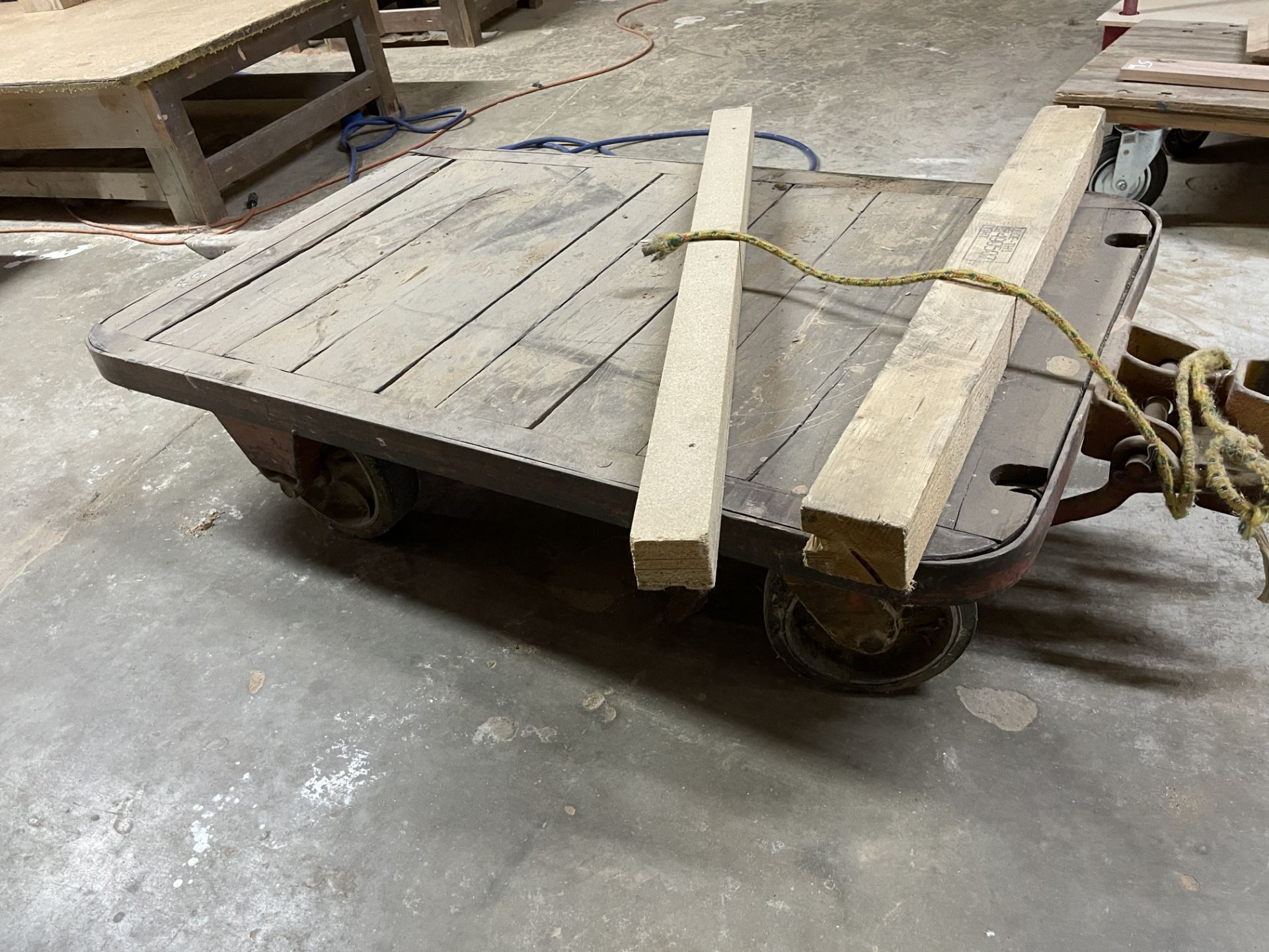 Heavy Duty Rolling Cart 5ft - Image 2 of 2