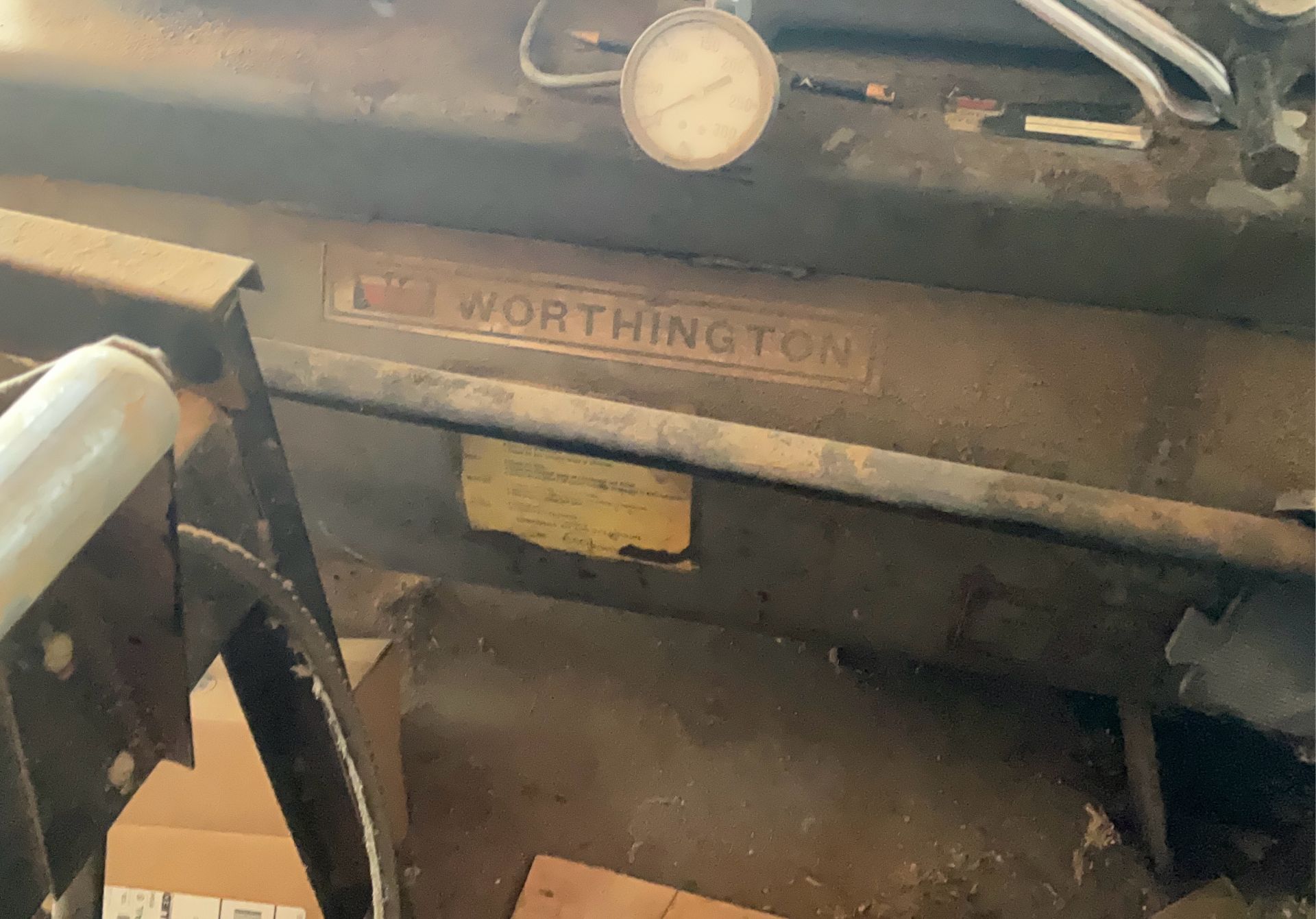 Worthington 5ED-8 Air Compressor SN# ED-7137 - Image 4 of 7