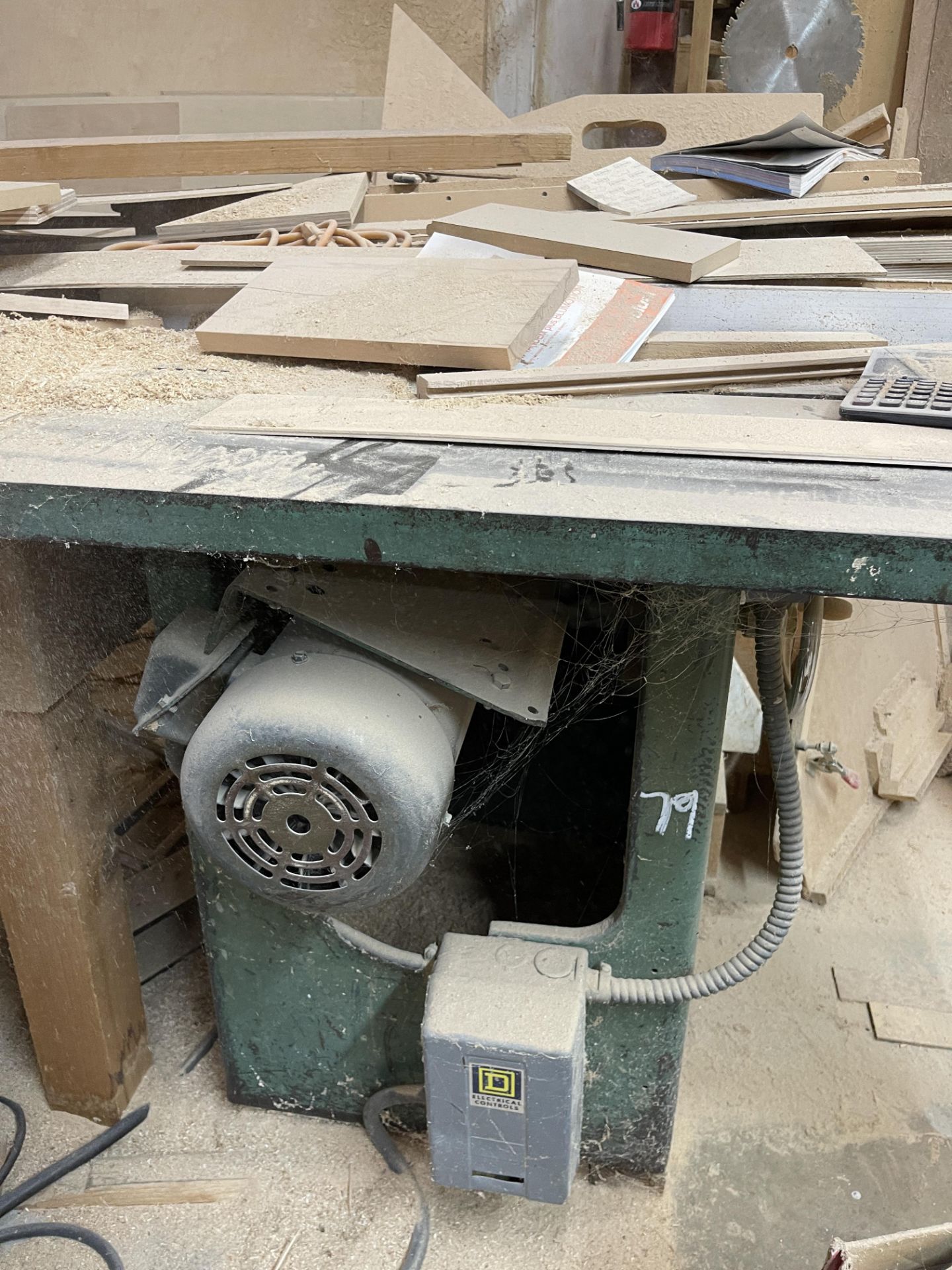 12" Powermatic Table Saw Good Saw, Does Need Repair