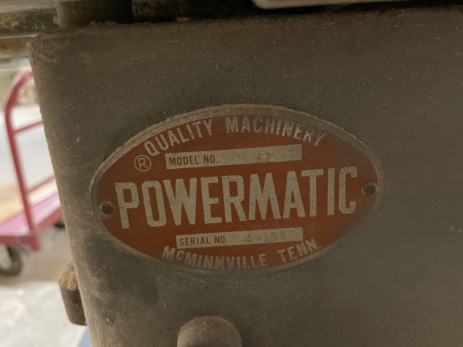 Powermatic Table Saw - Image 2 of 4