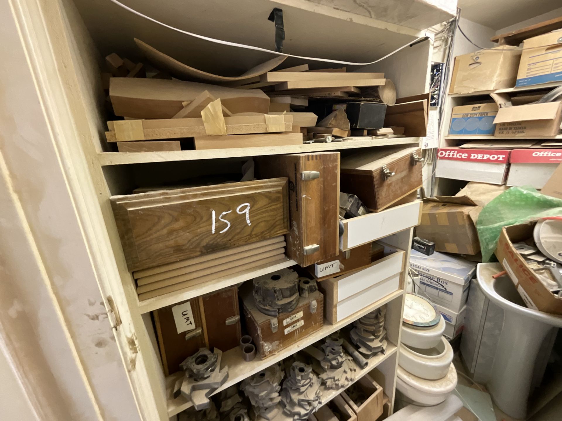 Contents of Closet in Room 3 Carbide Tip, Shaper Tooling, Etc. - Image 5 of 5