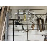 Misc Hand Tools Hand Saws, Mallets, Hammers, Cutters, Levels, Black & Decker Skil Saw, Sander,