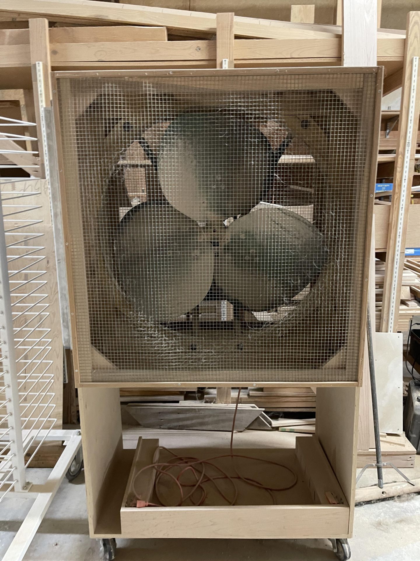 Rolling Box Fan