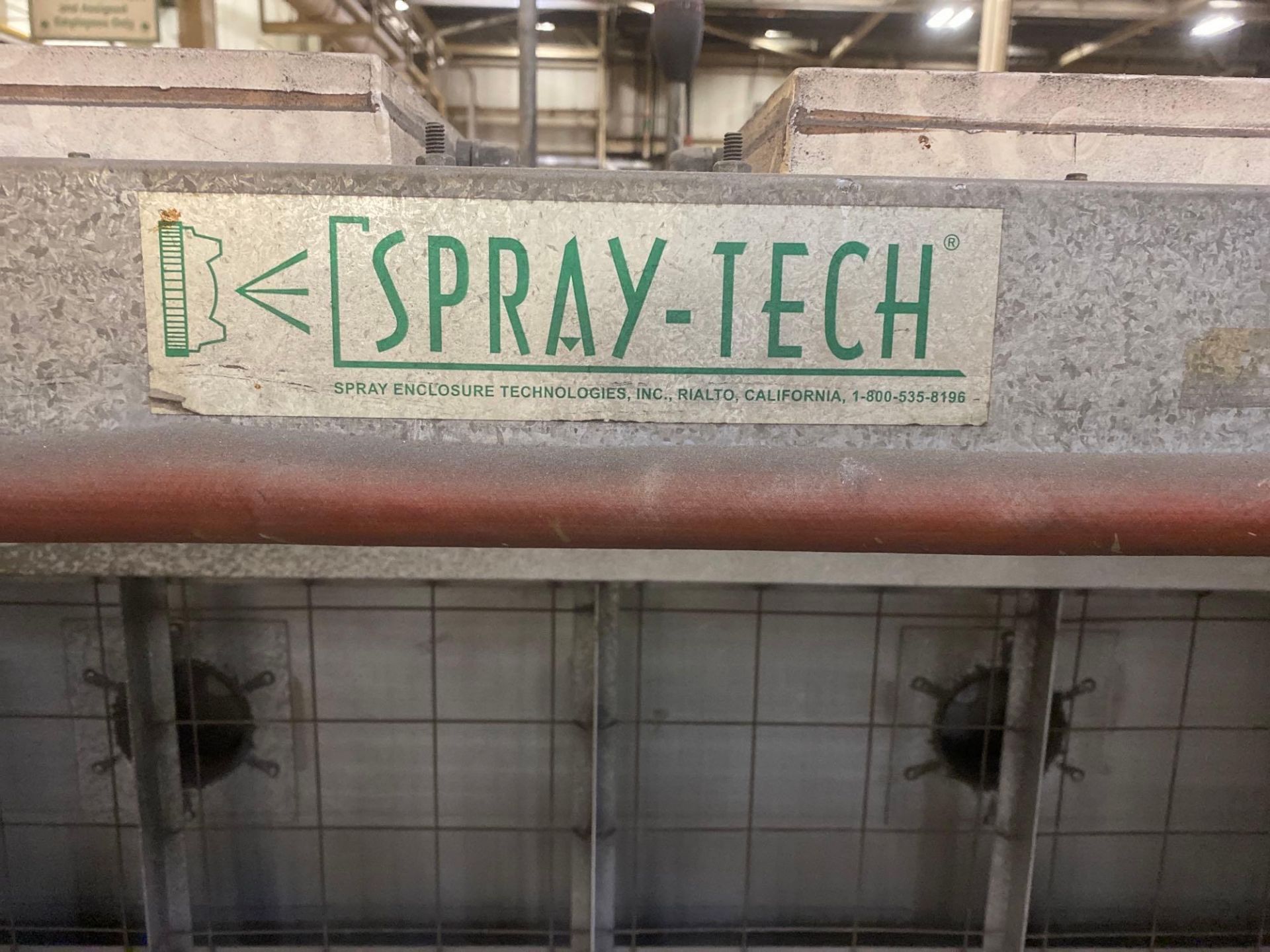 Spray-Tech Spray Booth 28" x 84" - Image 4 of 9