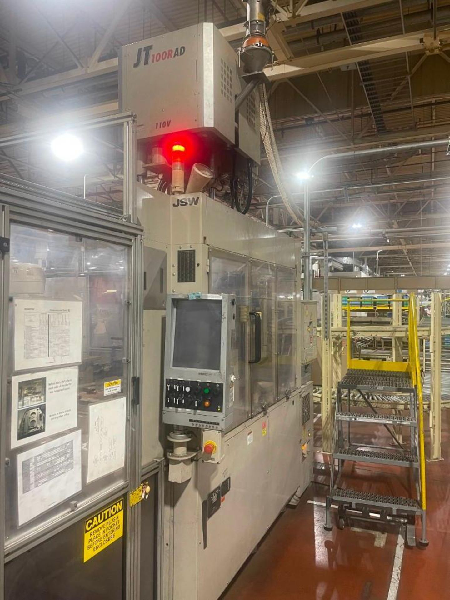 2011 JSW JT100R Vertical Injection Molding Machine